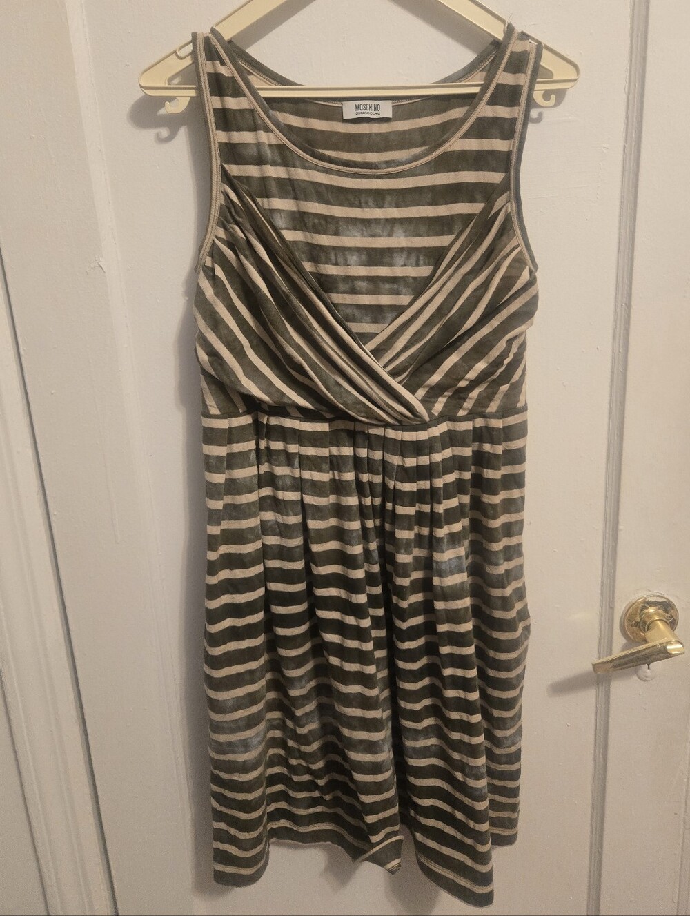 Moschino Cheap & Chic Striped Dress